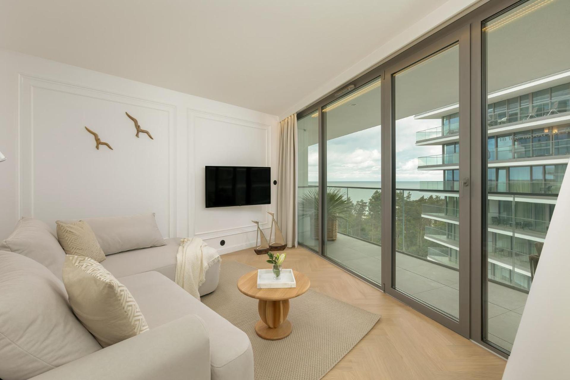 Апартаменты Waveview 5Th Floor Dream View Мендзыздрое Экстерьер фото